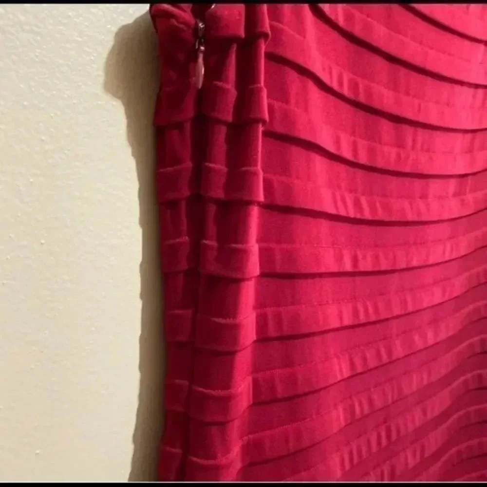Monsoon wine red dress